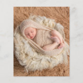 Budget Boho Leuke Leeuw Regenboog Geboorte Aankond (Achterkant)