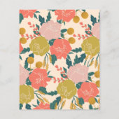 Budget Boho Oranje Botanical Wedding (Achterkant)