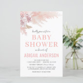 Budget Boho Pampas Grass Baby shower (Staand voorkant)