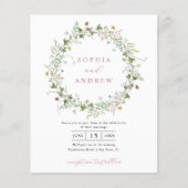 Budget Boho Rustic Wildflower Wedding (Voorkant)