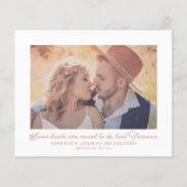 Budget Boho Terracotta Foto Verloving (Voorkant)