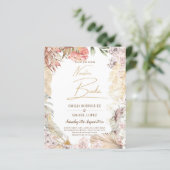 BUDGET BOHO Wedding Invite Digital Download (Staand voorkant)