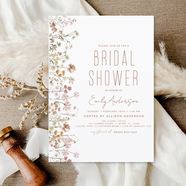 Budget Boho Wildflower Bridal Shower (Creator heeft geüpload)