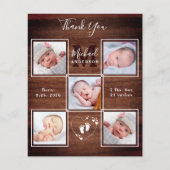 Budget Bois rustique 5 Photo Nouveau Carte de reme (Devant)