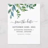 Budget Botanical Greenery Wedding (Voorkant)