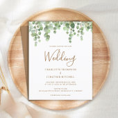 Budget Botanical Greenery Wedding