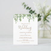 Budget Botanical Greenery Wedding (Staand voorkant)