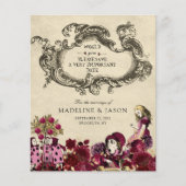 BUDGET Bourgondië Goud Alice in Wonderland Huwelij (Voorkant)