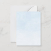 Budget Boy Elephant Ballons 1er Invitation d'anniv (Dos)