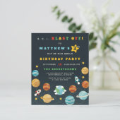 Budget boys Buitenspace Rocket Birthday Party (Staand voorkant)