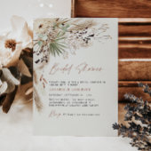 budget Brive douche pampas herbe boho invitation