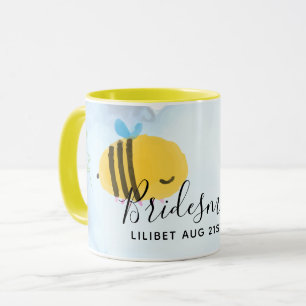 BUDGET Bruidsmeisje Bruiloftsgeschenken Bumble BIJ Mok