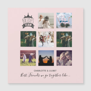 BUDGET Bruidsmeisje Cadeaus FOTO COLLAGE Quotes BF
