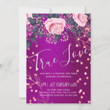 Budget Bruiloft Metaalglans Roségoud Roze Bloemen