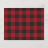 Budget Buffalo Check Plaid 5 Foto Flyer (Achterkant)