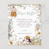 Budget Bunny Boy Clothes Diaper Raffle Baby shower (Voorkant)