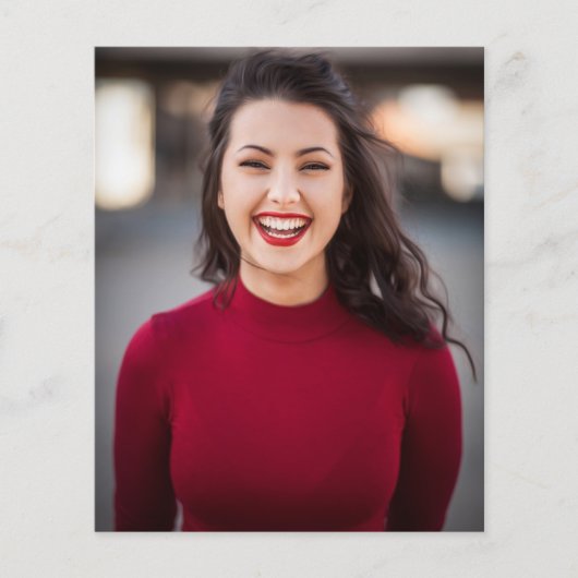 Budget Burgundy & Pink Floral voor Afstudeerder Pa Flyer (Voorkant)