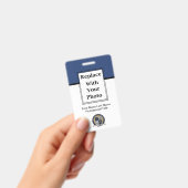 Budget Business Logo Badges and Barcode (Handheld)