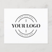 Budget Business Logo Company Custom Hartelijk dank (Achterkant)