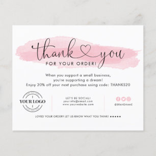 Budget Business Logo Hartelijk dank voor het blind
