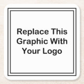 Budget Business Logo Onderzetters (Voorkant)