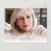 Budget Butterflies Funeral Memorial (Achterkant)