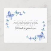 Budget Butterflies Funeral Memorial (Voorkant)