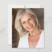 BUDGET Butterfly Celebration of Life Invitation (Achterkant)