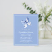 BUDGET Butterfly Celebration of Life Invitation (Staand voorkant)