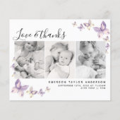 Budget Butterfly Foto Baby Hartelijk dank (Voorkant)