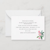 Budget Cactus Nous avons déménagé Nouvelle carte d (Dos)