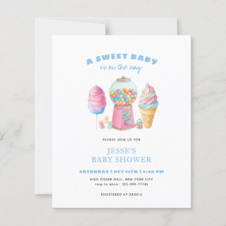 BUDGET CandyBlue Sweet Baby Shower is on the way 