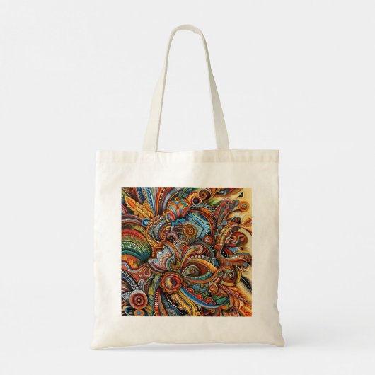 budget canvas tas (Achterkant)