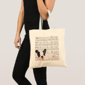 Budget Canvas tas Hug een hond FURRY Puppy (Voorkant (product))