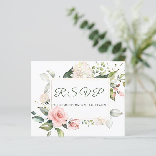 Budget - Carte RSVP. (Debout devant)