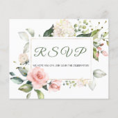 Budget - Carte RSVP. (Devant)