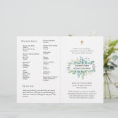 BUDGET Catholique Mariage Masse Nuptiale Programme (Debout devant)