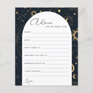 Budget Celestial Sun Moon Bride voor advies brochu Flyer