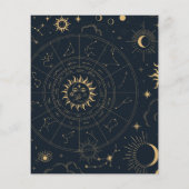 BUDGET Celsius Calendar Arch Save the Date Flyer (Achterkant)