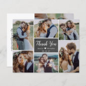 Budget Chalkboard Collage Weddenschap Hartelijk da (Voorkant / Achterkant)