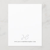 Budget Champagne & Pink Floral Wedding (Achterkant)