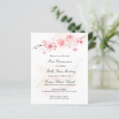 Budget Cherry Blossom Eerste communiqué (Staand voorkant)