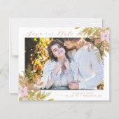 Budget Chic Dusty Shades Branches Photo Wedding (Voorkant)