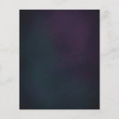 BUDGET Chic Pink Peony & Gold Wedding Invitation (Achterkant)