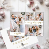 Budget Chic Script 5 Photo Collecte Cartes de Noël