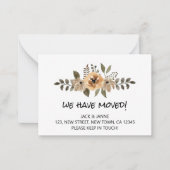 Budget & Chic We hebben de aankondiging Kaart verp (Voorkant)