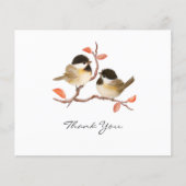 Budget Chickadees Bird Toutes les occasions Carte (Devant)