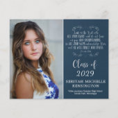 Budget Christelijk Bijbel Verse Afstuderen Foto (Voorkant)