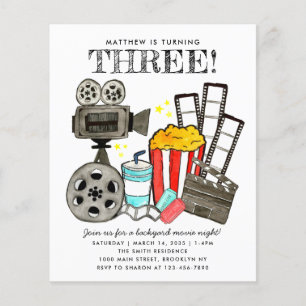 Budget Cinema Film Night Party Kinderen Verjaardag