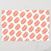 Budget Circus Carnaval Show Ticket Leuke Verjaarda (Achterkant)